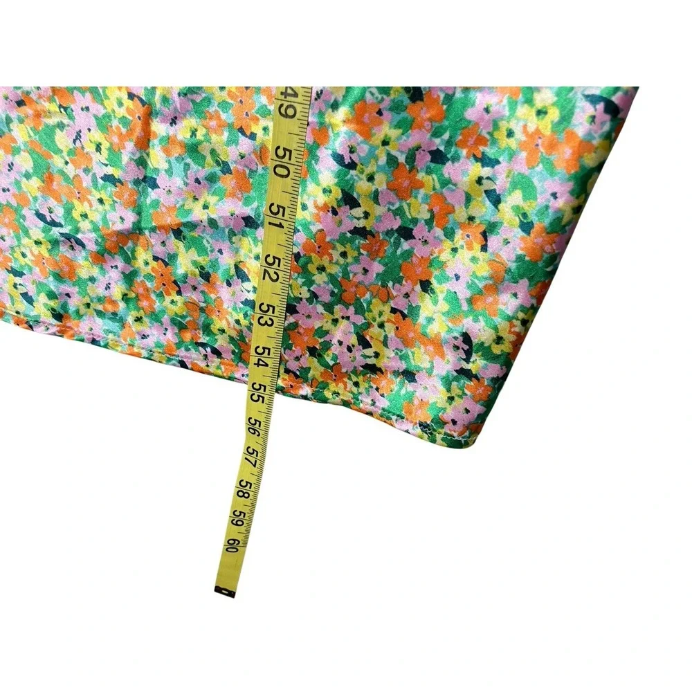 Wild Fable Viral Maxi Slip Dress S Ditsy Floral Bow Lingerie 90s Y2K Lace Party - Picture 10 of 10